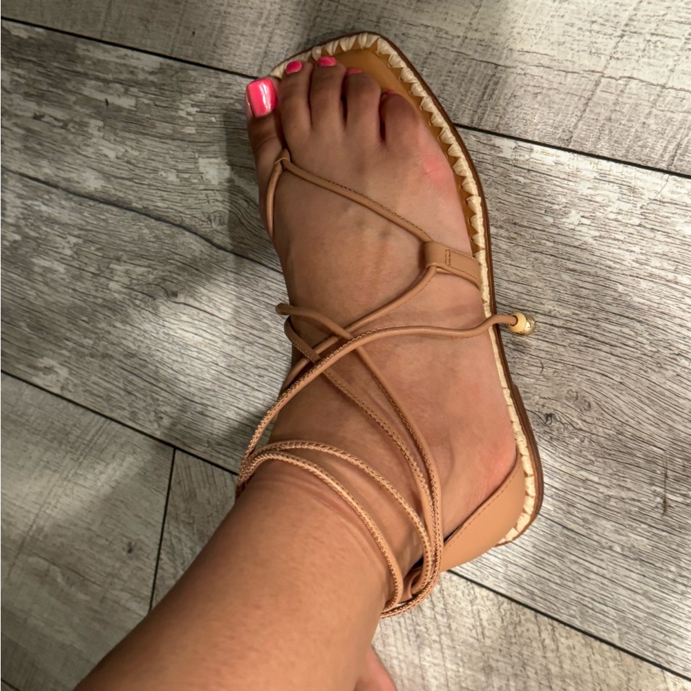 Leather sandals